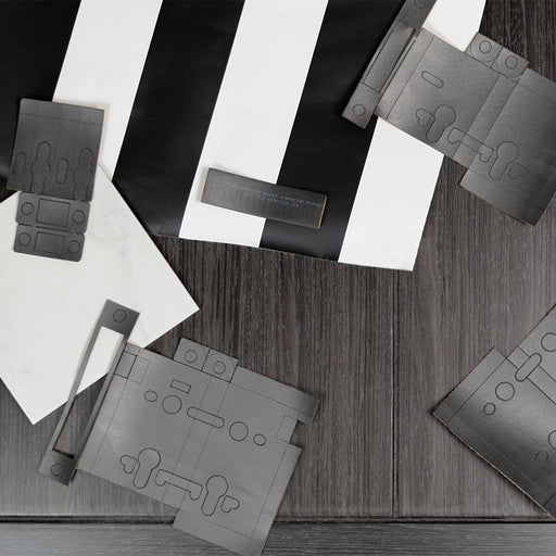Atlantic Bathroom Lock & 4" x 3" Hinge Pads Intumescent kit FD60