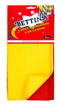 Large Microfibre Car Cloths 2Pc