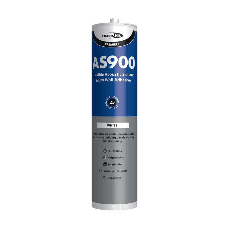 Bond It AS900 Acoustic Sealant 900ml - Box of 12