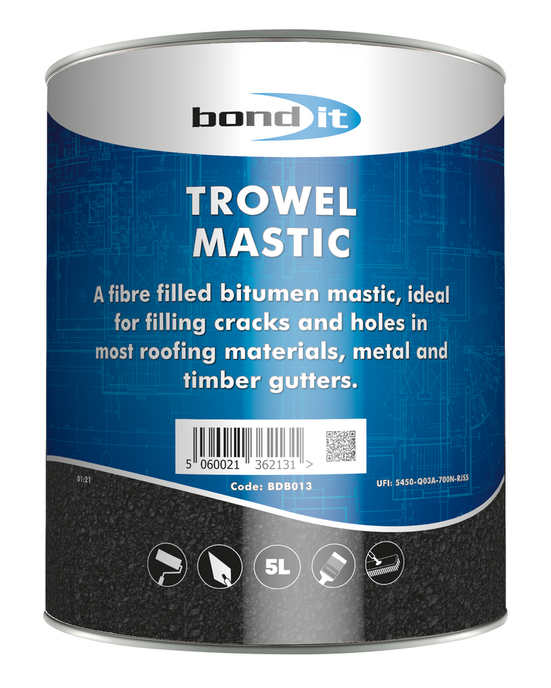Bond It Trowel Mastic 5L - Box of 4