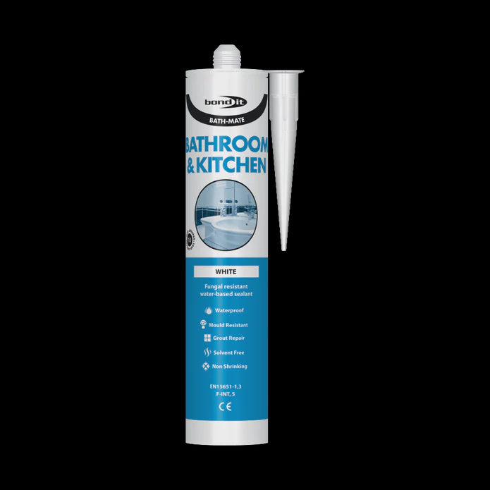 Bond-It Bathroom & Kitchen White Silicone
