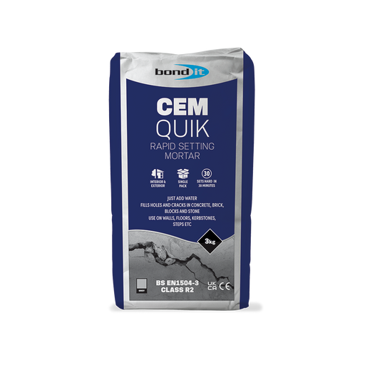 Bond It LevelMaster Cem-Quik Concrete Patch Repair