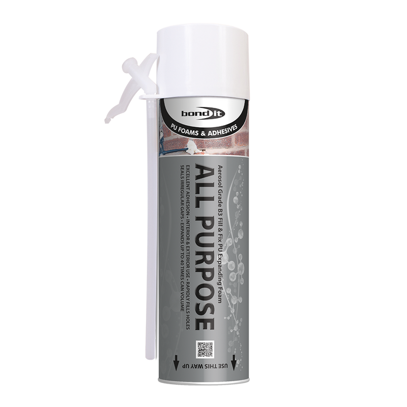 Bond It B3 All Purpose Fill and Fix Expanding PU Foam - Box of 12