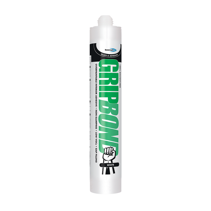 Bond It Gripbond White Solvent-Free Adhesive 350ML - Box of 12
