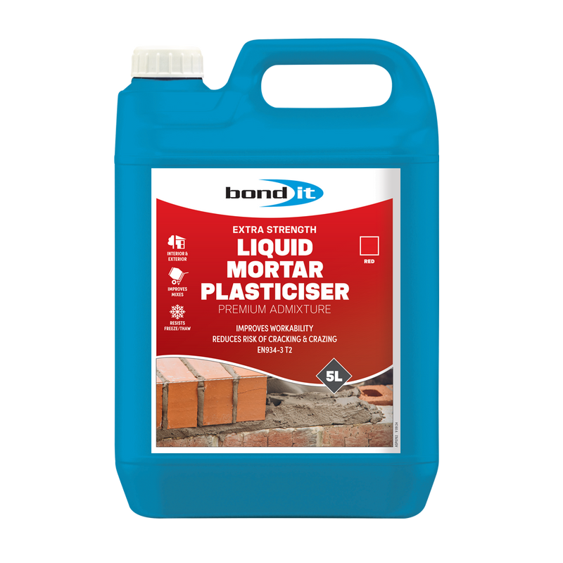 Bond It Liquid Mortar Plasticiser 5L - Box of 4
