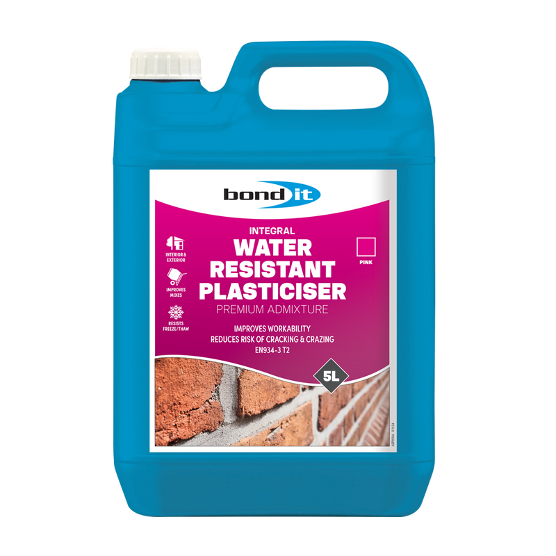 Bond It Integral Water Resistant Plasticiser 5L - Box of 4