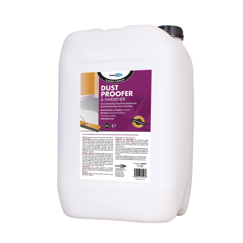 Bond It Dustproofer & Hardener 5L - Box of 4