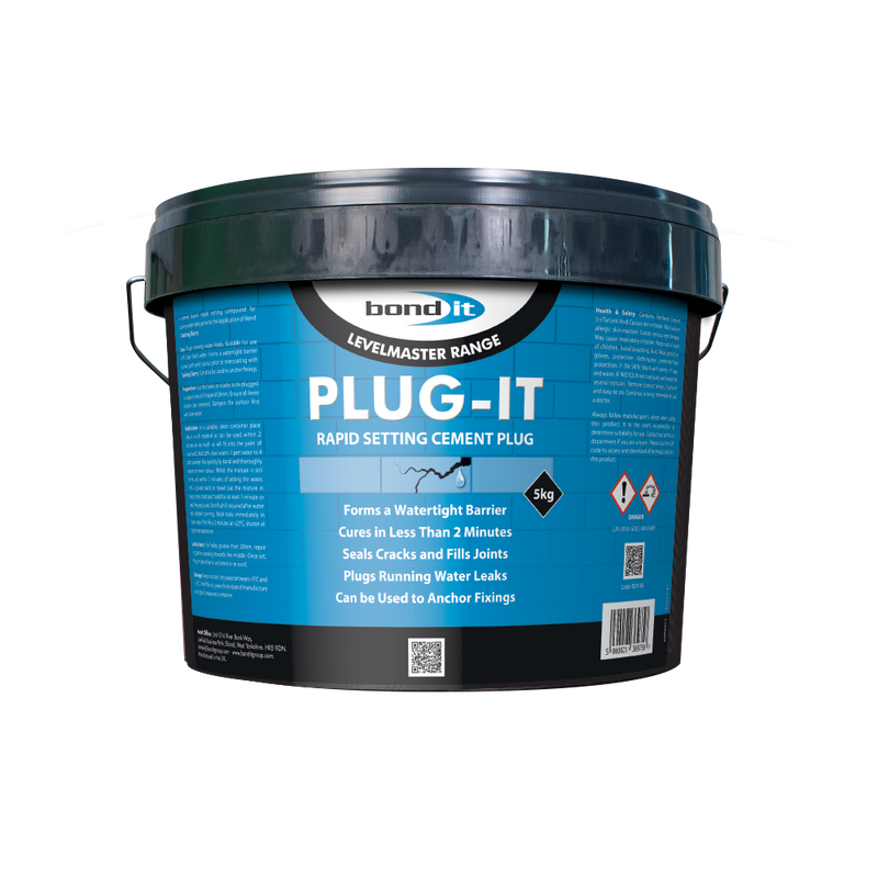 Bond It Plug-It Rapid Setting Cement Water Plug 5Kg
