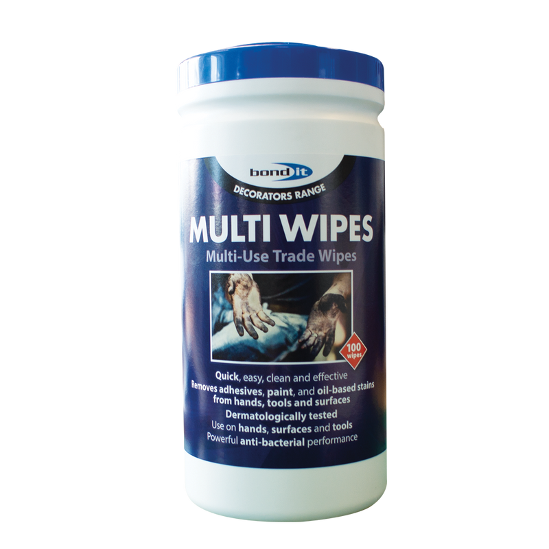 Bond It Multi-Wipes Trade Hand Wipes 100 Wipes - Box of 6