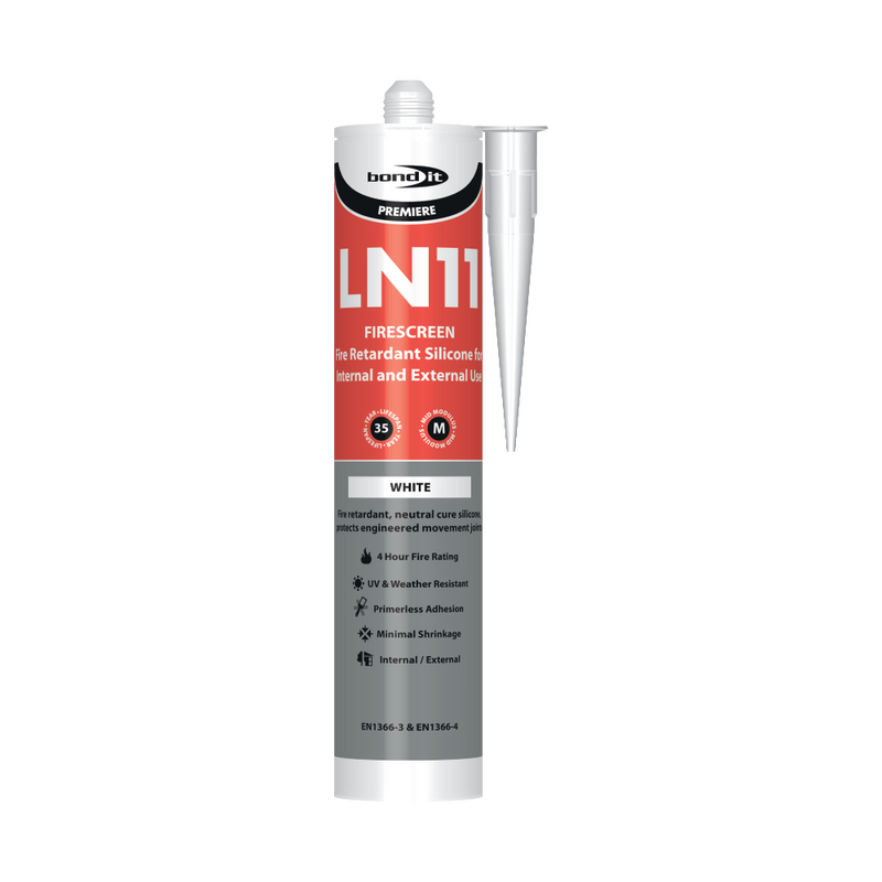 Bond It LN11 Fire Screen Silicone Sealant 310ml - Box of 12
