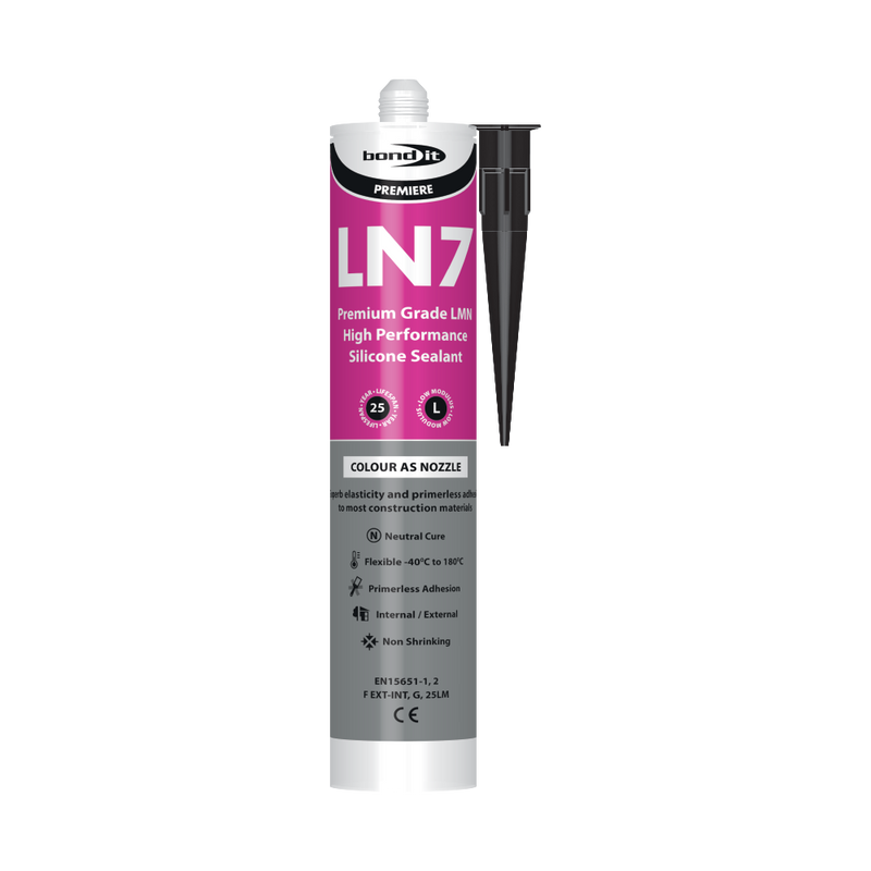 Bond It LN7 100% LMN Silicone Sealant 310ml - Box of 25
