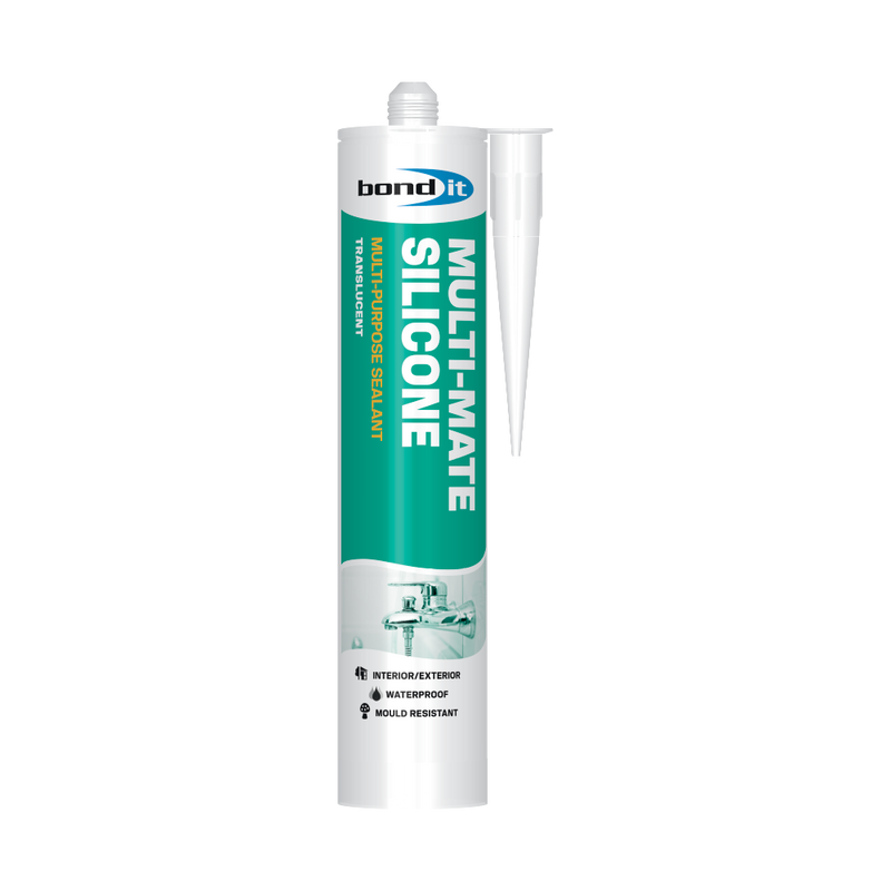Bond It Multi-Mate Multi-Purpose Silicone Sealant 285ml - Box of 25
