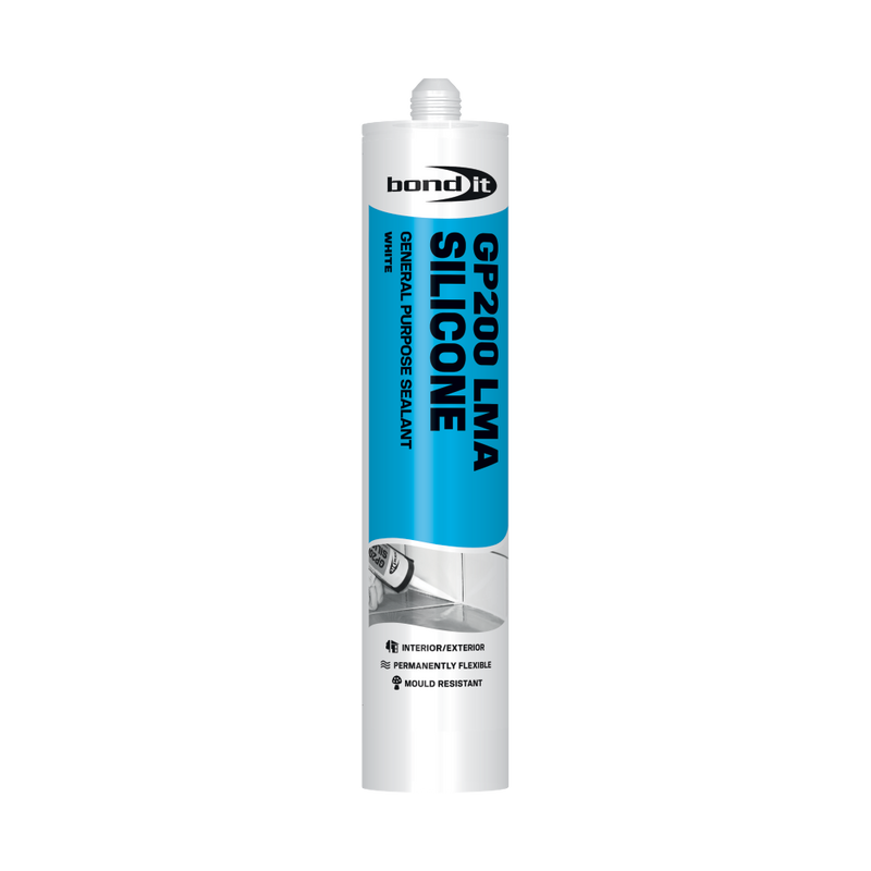 Bond It GP200 General Purpose Silicone Sealant 400ml - Box of 30