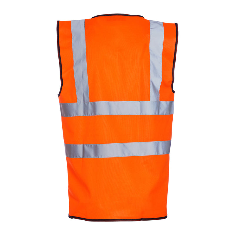 Blackrock Hi-Vis Executive Sleeveless Vest/Waistcoat - Orange size XL