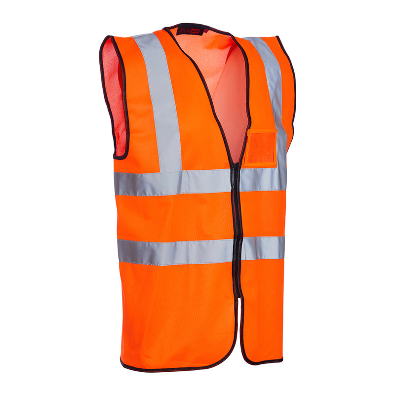 Blackrock Hi-Vis Executive Sleeveless Vest/Waistcoat - Orange size 4XL