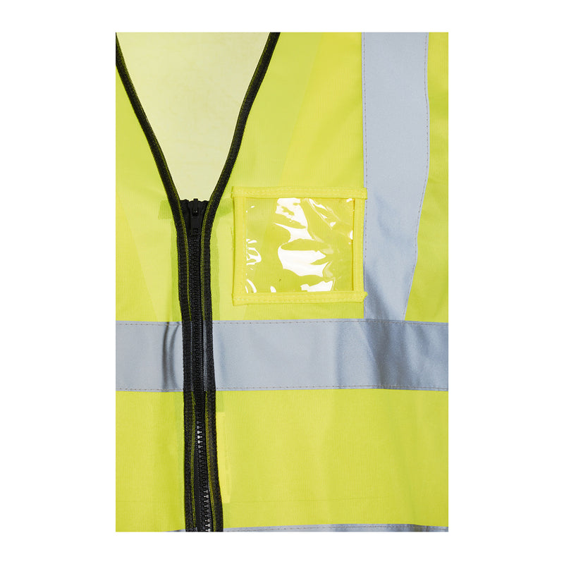 Blackrock Hi-Vis Executive Sleeveless Vest/Waistcoat - Yellow size M