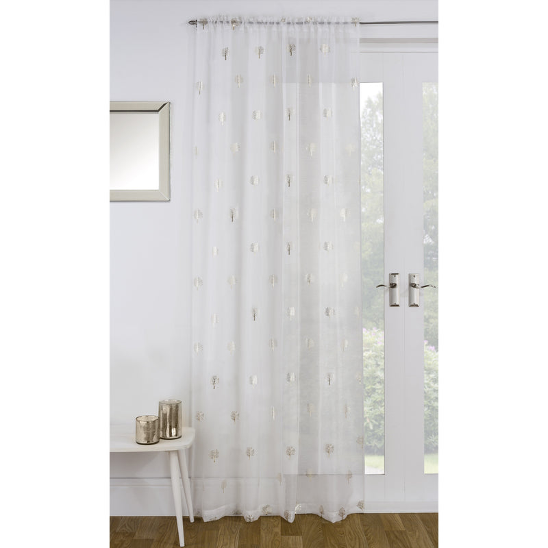 Birch Voile Panel 183cm Cream