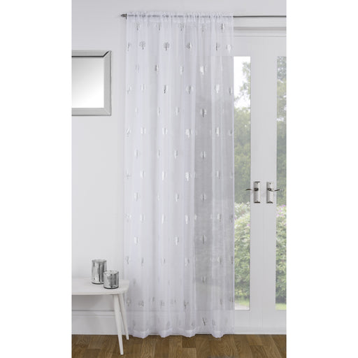 Birch Voile Panel 122cm White