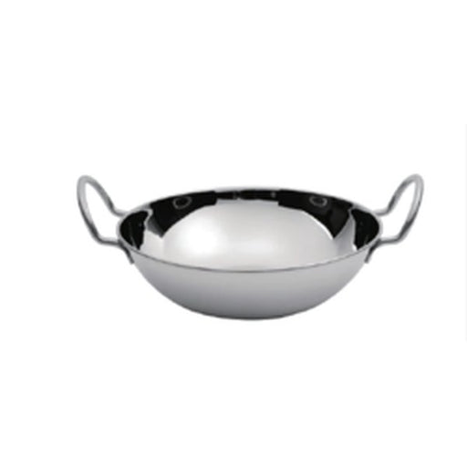Basiks Stainless Steel Balti Dish 17cm