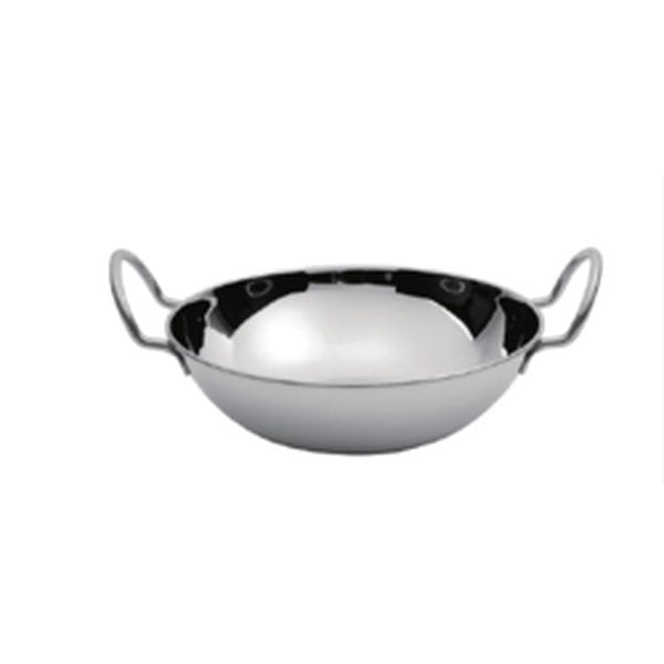 Basiks Stainless Steel Balti Dish 17cm