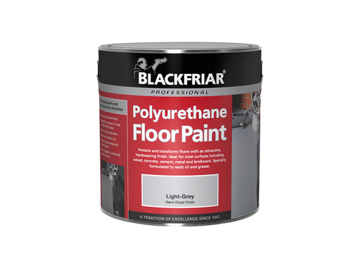 Polyurethane Floor Paint Mid Grey 500ml
