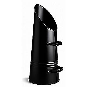 Black Anthracite Coal Hod 21.5"