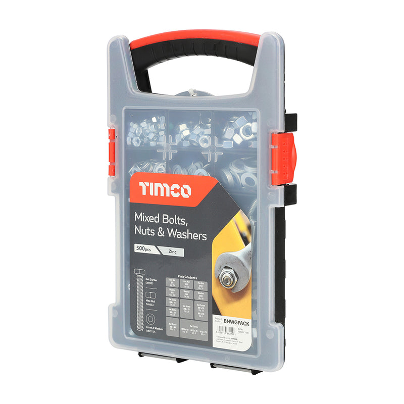 TIMCO Bolts, Nuts and Washers Mixed Grab Pack