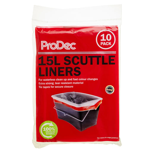 ProDec 10pk Disposable Liners for 15L Paint Scuttle