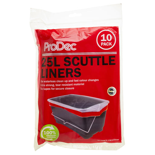 ProDec 10pk Disposable Liners for 25L Paint Scuttle