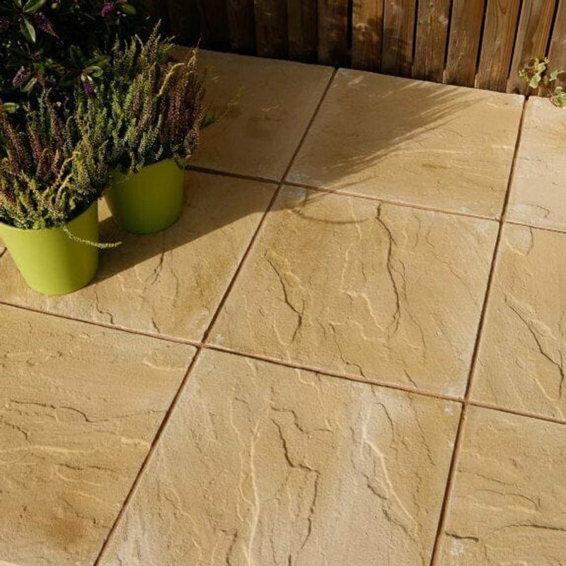 Bradstone Peak Riven 450 x 450mm 32mm Buff