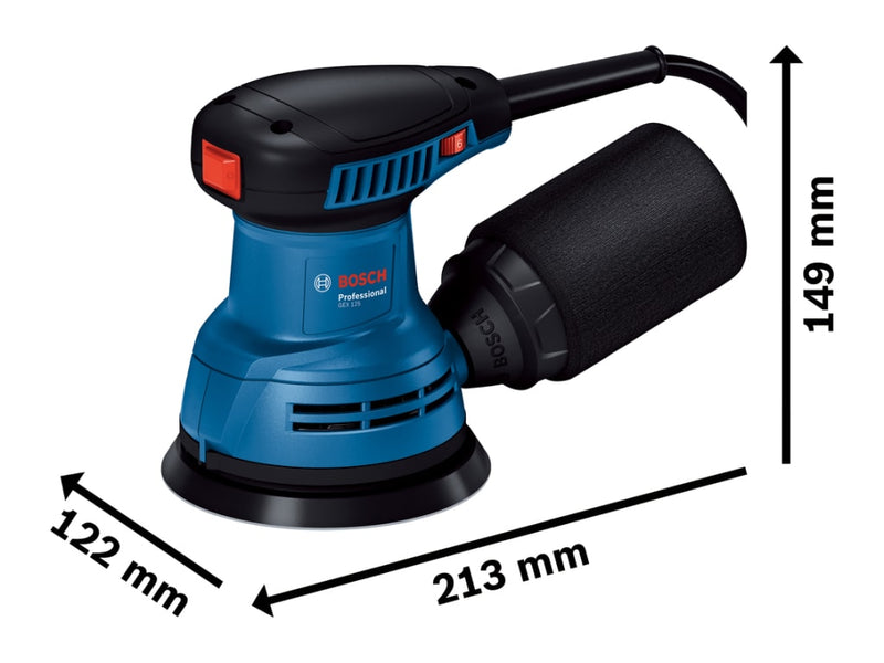 GEX 125 Professional Orbital Sander 290W 240V