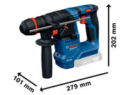 PRO GBH 18V-18 X ONECHUCK Rotary Hammer 18V 2 x 5.0Ah Li-ion