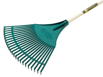 BullDog Plastic Leaf Rake Ash Shaft