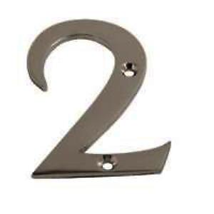 Door Number 2 75mm (3") Polished Chrome