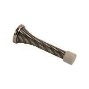 Wall Mounted Spring Door Stop 75mm Polished Chrome