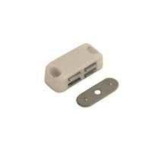 Magnetic Cupboard Catch 40mm White