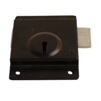 Press Shed Lock 75mm Black