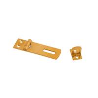 Hasp and Staple 50mm Polished Brass
