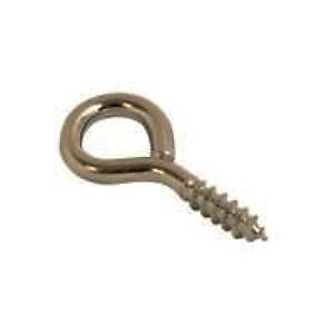 Screw Eyes 25mm x 4 Zinc Plated (12 Pack)
