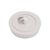 Ironcore Rubber Bath Plug White 45mm
