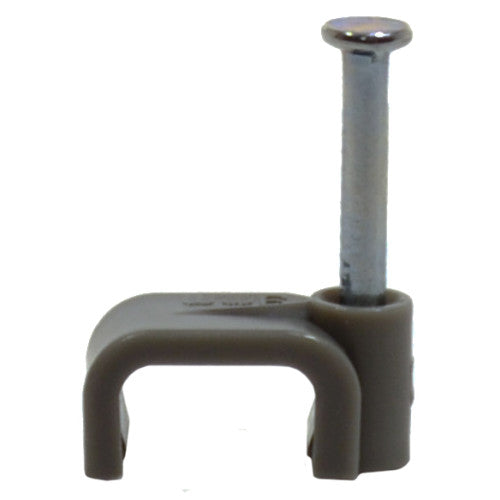 Grey Cable Clips 1.00/1.5mm