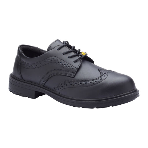 Blackrock Brogue Composite Safety Shoes - Black size 9