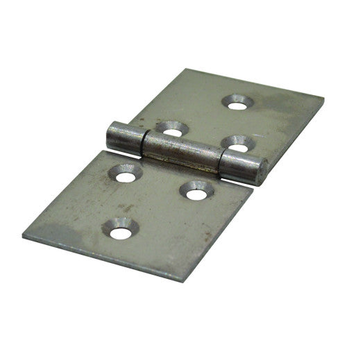 Steel Backflap Hinges, Self Colour, 40mm