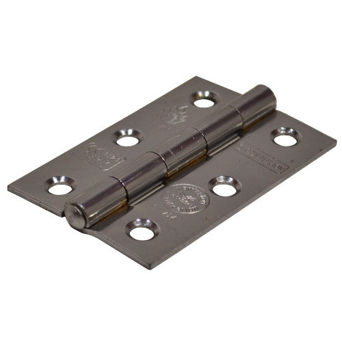 75mm CP Steel Butt Hinges CE Fire Rated 1pr