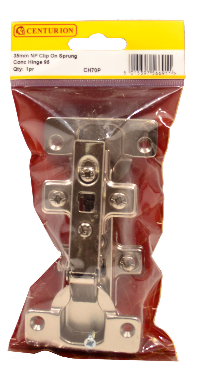 35Mm Np Clip Sprung Hinge 95 Deg
