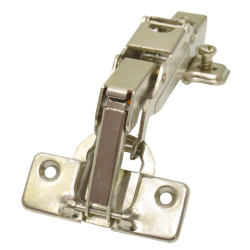 Soft Close Clip On Sprung Concealed Hinges 165°, Nickel Plated, 35mm