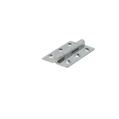 2" x 1 1/8" x 1.5mm CP Solid Drawn Butt Hinges (1 pair)