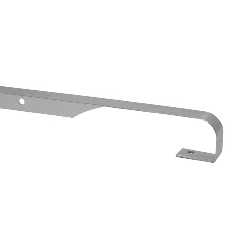 40mm Straight Worktop Jointing Section - Matt Silver