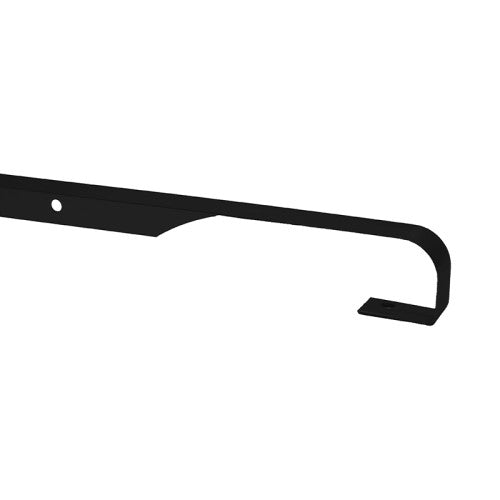 40mm Straight Worktop Jointing Section - Black