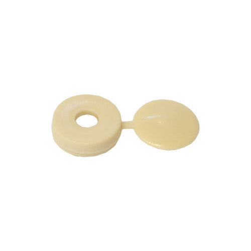 Beige Hinged Screw Covers